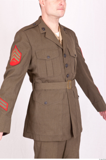  Photos Army Officer Man in uniform 1 20th century Army Officer jacket upper body 0010.jpg